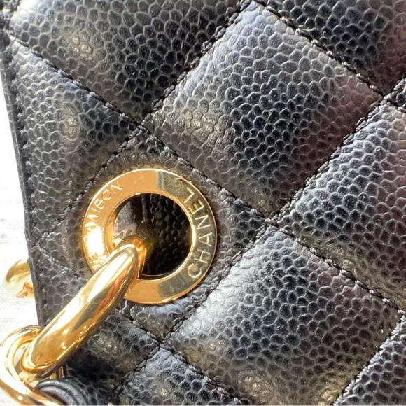 Chanel GST Caviar Tote Gold Chain Bag - Picture 7 of 8